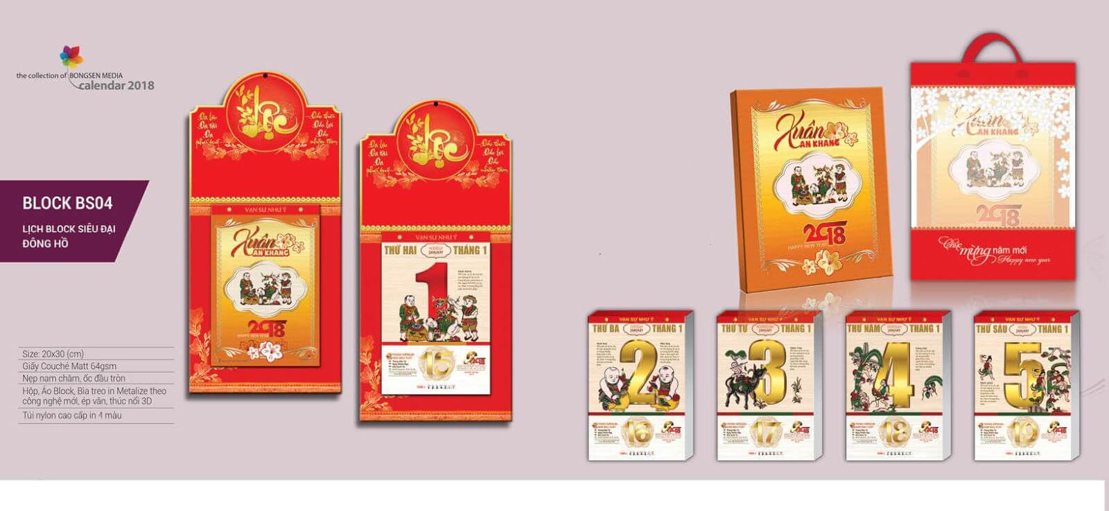 lịch block đồng hồ